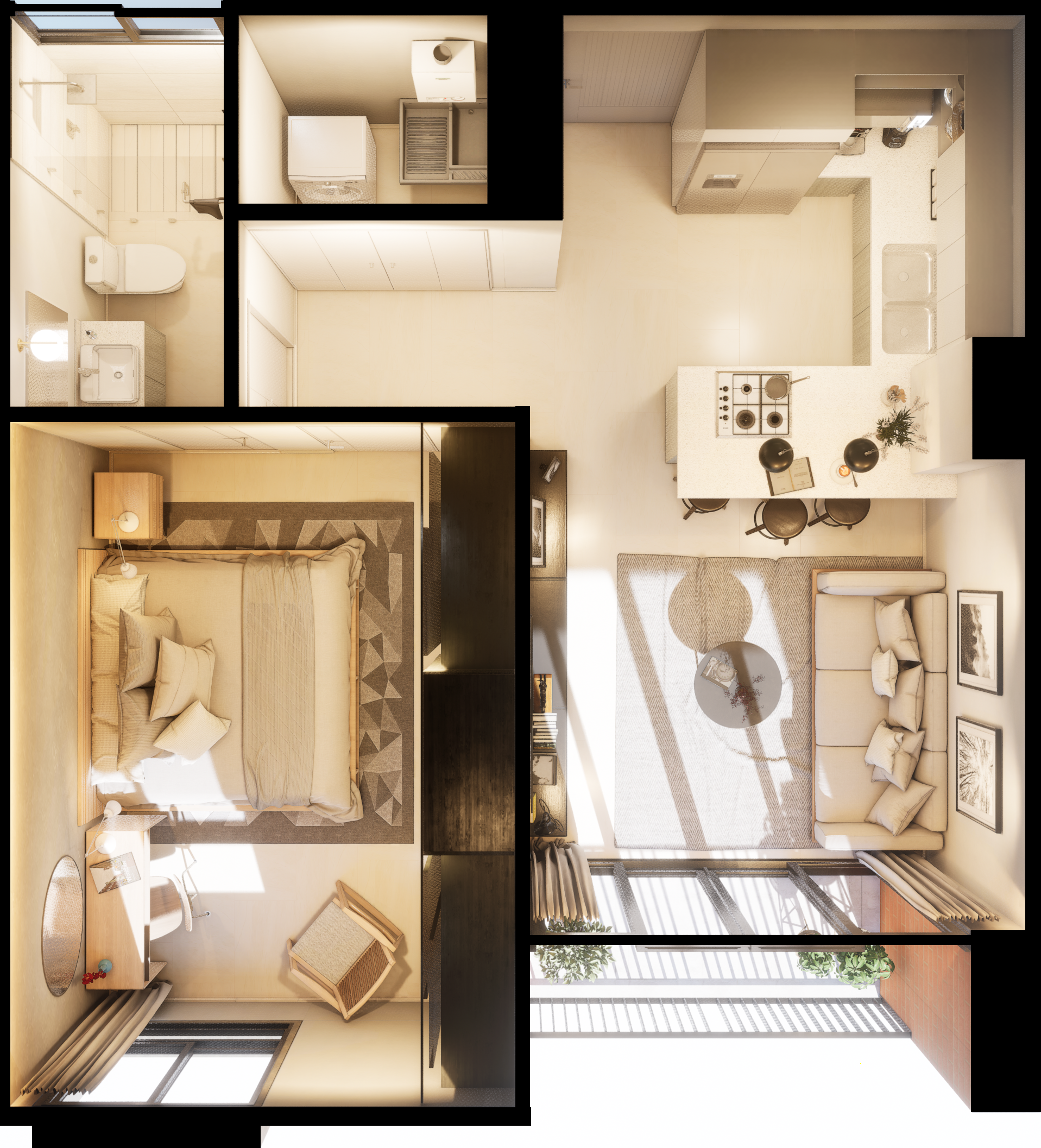 Departamento 1 Recamara